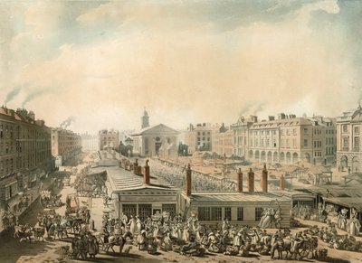 Covent Garden, London by Pugin and Rowlandson